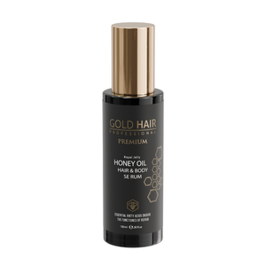 Huile capillaire unisexe Gold Hair à séchage rapide avec brillance pour cheveux secs, colorés, abîmés et crépus – 100 ml - Product Image 1