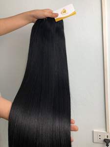 Lot en gros d'extensions de cheveux humains 100% vietnamiens bruts de haute qualité, double tirage, sans perte ni nœuds - Product Image 5