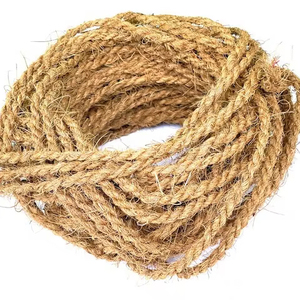 COCONUT FIBER TWINE ROPE MULTI PURPOSE ECO FRIENDLY <b>STRING</b> BULK WHOLESALE - Product Image 1