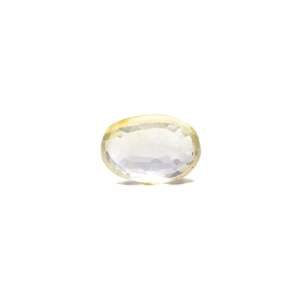 Alexandrite ovale facettée, pierre précieuse en vrac, 1 carat, 6 mm, pour bijoux fins - Product Image 2