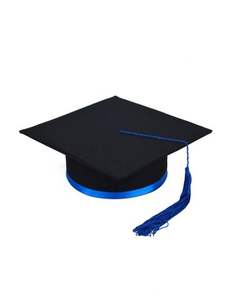 Sombrero de graduación para adultos de poliéster mate y borlas, precio de fábrica más vendido en el mercado en línea, año actual 2024, exportación desde BD - Product Image 5