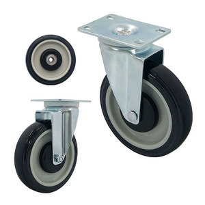 Ruedas Giratorias para Mesa de Cóctel, 5 Pulgadas, TPU, Placa Giratoria, 120 kg, Venta al por Mayor - Product Image 1
