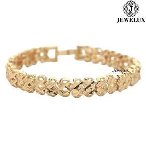 Premium Style Moissanite Tennis <b>Bracelet</b> Unisex Continuous Sparkle Stones Gold/<b>Silver</b> Plated IGI Certified Wedding Gift Jewelux - Product Image 1