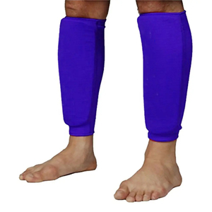 Protège-tibias et protège-pieds professionnels en coton pour MMA, Kickboxing, Muay Thai – Soutien de la cheville et protection des jambes - Product Image 2