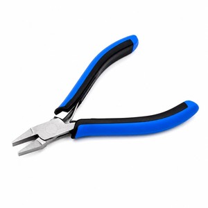 Pince à bec plat courte 115 mm, outil de précision pour la fabrication de bijoux ZetomedPro - Product Image 1