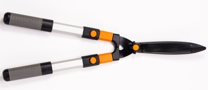 Sécateur télescopique manuel avec lame en acier au carbone et poignée en caoutchouc, capacité de coupe de 20 cm - Product Image 1