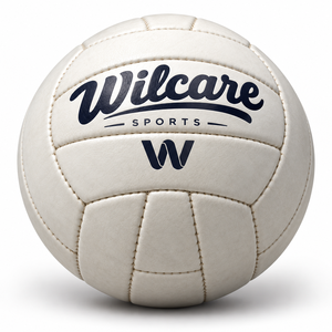 Ballons de football classiques de haute qualité à toucher rapide par Go Game Premium Wilcare Sports, design de logo blanc uni, personnalisable, durable - Product Image 1