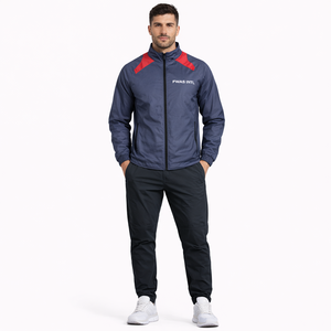 Chaqueta Cortavientos de Alta Calidad para Hombre, Estilo Moderno con Cierre, Impermeable, Ligera, al por Mayor - Product Image 5