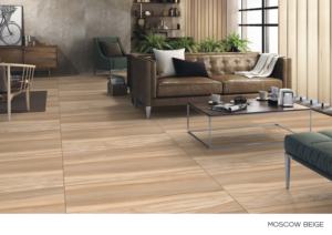 Carreaux de porcelaine polie et émaillée, surface mate, en format 60x120cm (600x1200mm, 24x48), pour la décoration intérieure moderne des sols et des murs. - Product Image 2