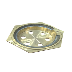 Brida de latón BSP de 2 pulgadas de alta resistencia con 6 orificios para tubo de 8.5 mm, elemento calefactor eléctrico, montaje seguro de equipos - Product Image 1