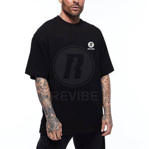 T-shirt surdimensionné le plus populaire, sur mesure, nouveau style, col rond - Product Image 2