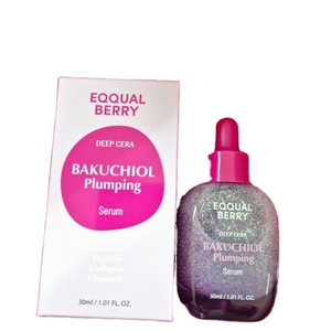 Venta al por mayor coreana eqqualberry Bakuchiol Plumping Serum Pore and Wrinkle Minimizer Retinol Alternativa para pieles sensibles - Product Image 1