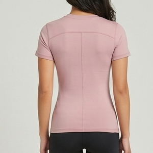 T-shirts de yoga et de fitness pour femmes, printemps-été, t-shirts de yoga à manches courtes, t-shirts de compression pour femmes, sous-vêtements à manches courtes - Product Image 3