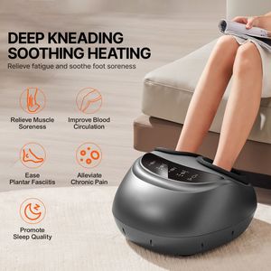 Massaggiatore per Piedi Vibrante con Calore, Compressione Profonda e Shiatsu per Fascite Plantare e Neuropatia, Regalo per Uomini e Donne - Product Image 2