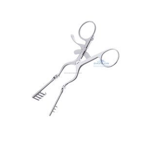 Retractores Manuales Autoajustables BECKMAN/WEITLANER de 3*4 Puntas Afiladas de 18 cm, Instrumentos Quirúrgicos de Acero Inoxidable, Aprobados por CE e ISO - Product Image 6