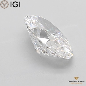 Diamante de Corte Ovalado de 3.50 Quilates, Cultivado en Laboratorio, con Certificación IGI, Claridad VVS1, Color D, para la Creación de Joyería Fina - Product Image 3