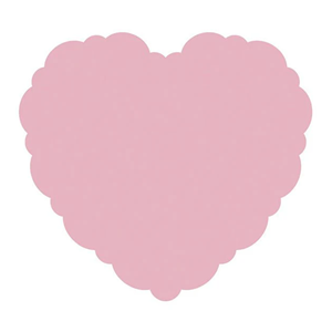 Set de table en laque en forme de cœur festonné, set de table en laque haute brillance, essentiel pour la décoration de table de restauration, vente en gros depuis le Vietnam - Product Image 2