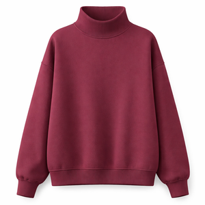 Sudadera Oversize de Cuello Alto al por Mayor con Opciones Personalizadas - Fabricante Directo de Fábrica - Product Image 1