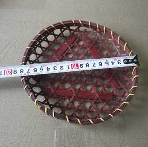 Panier Zaru en bambou japonais vintage du Vietnam, plateau de table asiatique, panier de service fait main, fournisseur et fabricant - Product Image 4