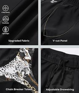 Shorts de bain pour hommes de haute qualité, durables, à taille élastique, séchage rapide, coupe classique, longueur genou, couleur personnalisée, imprimés - Product Image 6