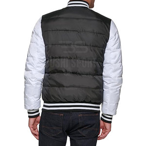 New Arrival Full Zipper Puffer Winter Jacket <b>For</b> Sale Slim Fit Private Label <b>Men</b> Puffer Jacket - Product Image 2