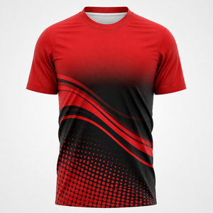 Camiseta con estampado de puntos degradados para hombre de secado rápido |   Camiseta Deportiva Sublimada Personalizada - Product Image 6