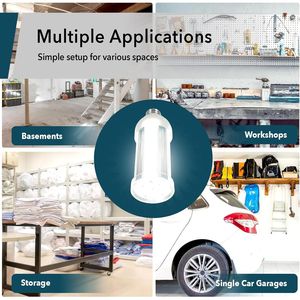 Lampadina LED a Pannocchia 25W Luce Diurna 5000K, Risparmio Energetico, Base E26, per Uso Interno in Garage, Officina, Magazzino - Product Image 2
