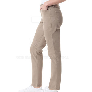 Custom Casual Winter <b>Women</b> <b>Jeans</b> Pants 100% Cotton Eco-Friendly High Quality with Factory Direct Supply and Private Label - Product Image 2