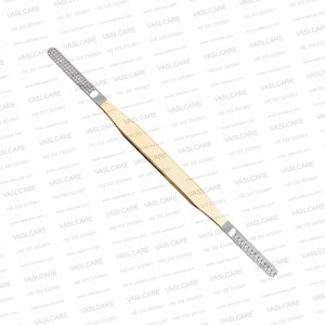 Râpe Fomon interchangeable à double extrémité avec inserts amovibles en carbure de tungstène pour la rhinoplastie et la chirurgie osseuse nasale - Product Image 2