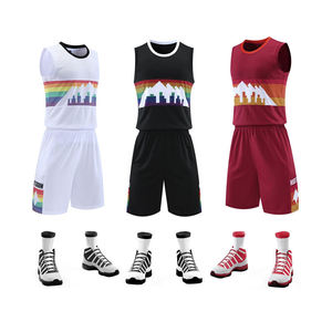 Custom Unique Design High Quality Basketball Uniform Men Quick Dry Wholesale Sports Wear Basketball Uniform - Product Image 1