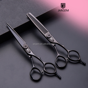 Nhà Máy Cung Cấp Cắt Tóc Tóc Cắt Kéo Bộ 6 Inch <span class=keywords><strong>5</strong></span> Sao Phản Hồi Tích cực Làm Tóc Kéo - Product Image 1