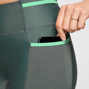 Custom Made Women's High Waist Compression Shorts Gym Workout Running Sports Yoga Fitness Shorts With Pockets - Product Image 4