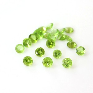 Peridoto Verde Natural, Corte Brillante Redondo, Piedras Sueltas de 5mm, Calibradas y Facetadas, para Joyería, Venta al Por Mayor - Product Image 4
