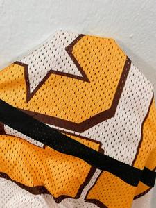 Maillot de football en mesh surdimensionné à sublimation, imprimé papillon, streetwear unisexe, t-shirt de sport, vente en gros OEM - Product Image 2