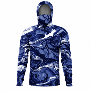 Chemise de pêche pour homme à capuche, vêtements de performance prêts à l'exportation, usine de vêtements - Product Image 4