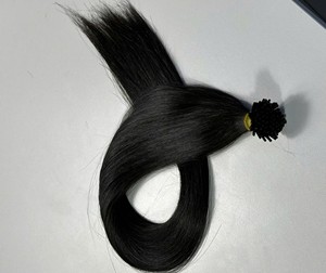 Extensiones de cabello Remy de alta calidad, cutícula alineada, punta en I, cabello humano vietnamita, ondas naturales profundas sueltas, rizos, precio de un paquete - Product Image 3