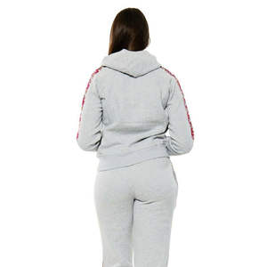 Nuevo Diseño, Ropa Deportiva de Invierno Personalizada para Mujer, Conjunto de Chándal Negro para Correr, Entrenar y Trotar, OEM, Alta Calidad, 100% Algodón - Product Image 2