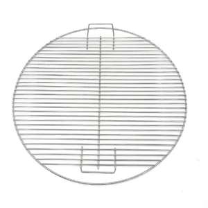 ตะแกรงย่างบาร์บีคิวทรงกลมสแตนเลสขนาด 22 นิ้ว พร้อมที่ยึดแกนหมุนและชั้นวางสำหรับใช้งานกลางแจ้งแบบหนาพิเศษ - Product Image 2
