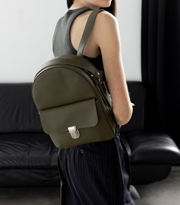 Mochila Mini de Cuero Genuino Personalizada al por Mayor para Mujer, Pequeña Mochila de Piel Vacuna, Bolso de Viaje de Lujo para Damas LSBP-0132 - Product Image 1