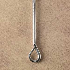 Ensemble de couverts martelés Twirl, 4 pièces, en acier inoxydable, couteau, fourchette, cuillère, cuillère à café - Product Image 4