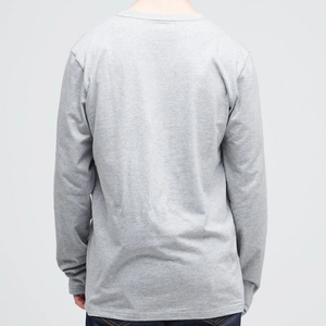 Nouveau T-shirt Premium 2026 à Manches Longues pour Hommes, Coupe Ample, Personnalisable, en Jersey de Coton Respirant, Vêtement Décontracté d'Extérieur, Vente en Gros - Product Image 6