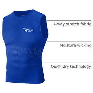 เสื้อรัดรูปแขนกุดระบายอากาศ - Product Image 2