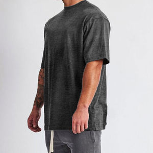 T-shirt pour homme, style streetwear, dernière mode, 100% coton, coupe classique, séchage rapide, design personnalisé OEM, vente en gros - Product Image 3