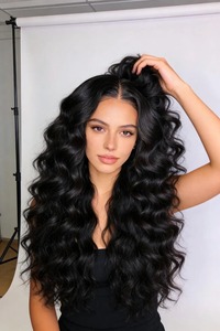 Wholesale Supply <b>Deep</b> <b>Wave</b> <b>Wig</b> Human Hair Lace Front <b>Wig</b> Natural Soft Curly Glueless Daily Wear for Women Available For Sale - Product Image 2