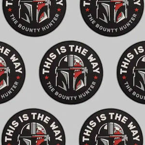 Professional Custom Logo Soft Rubber PVC Patches with Beads-Customized <b>Badges</b> for Bags - Product Image 3