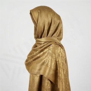 Bufanda de Pashmina con Jacquard de Peonías de Lujo para Mujer, Hiyab de Otoño de Alta Calidad, Estilo Étnico, Chal con Borlas, Suave y Transpirable, Cobertura para la Cabeza Premium - Product Image 3