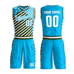 Uniforme de basket-ball de qualité supérieure à bas prix, design personnalisé, sublimation complète, tenue d'équipe de basket-ball, ensemble maillot et short pour hommes - Product Image 2