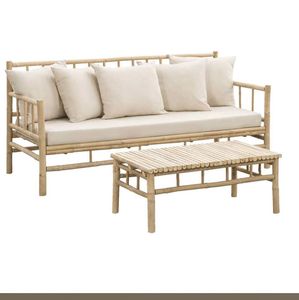 Bamboo Garden Chair Outdoor Sofa for Beach Resort High Quality Bamboo Chairs and <b>Table</b> Sofa Set Made in Vietnam by KingCraftViet - Product Image 2