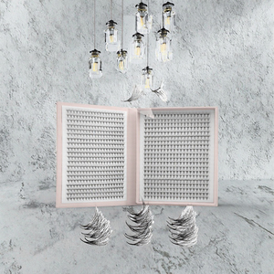 Chuyên Nghiệp Handmade 2025 320 Người Hâm Mộ Premade Khối Lượng Lụa Lông Mi Mở Rộng Thêm Hẹp 100% Vật Liệu Tổng Hợp Thêm Sắc Nét - Product Image 3