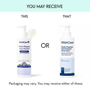 Champú Anticaída con Múltiples Péptidos WishCare para Cabello Encrespado y Seco |   Controla la Caída del Cabello y Promueve el Crecimiento del Cabello |   8.45 onzas líquidas (250 ml) - Product Image 2